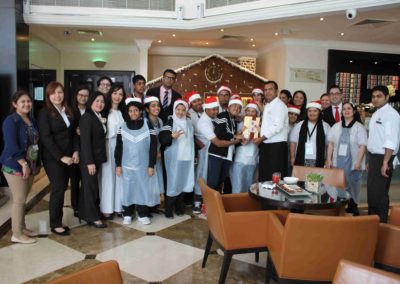 Gingerbread Decorating Activity by Towers Rotana – December 2017